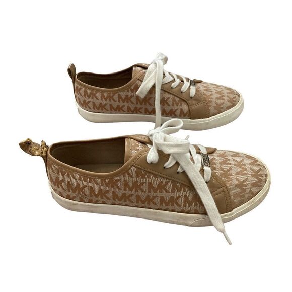 Michael Kors Tennis Shoes Sneakers Preppy Designer Everyday Casual School - Picture 4 of 10